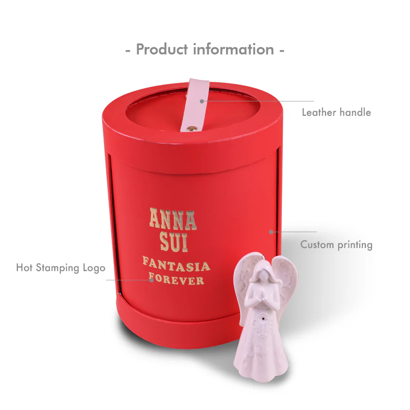 Luxury Perfume Rotating Cylinder Packaging