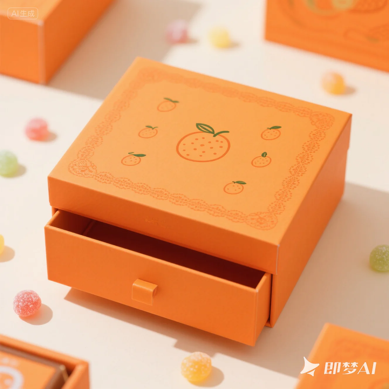 Custom Candy Drawer Box