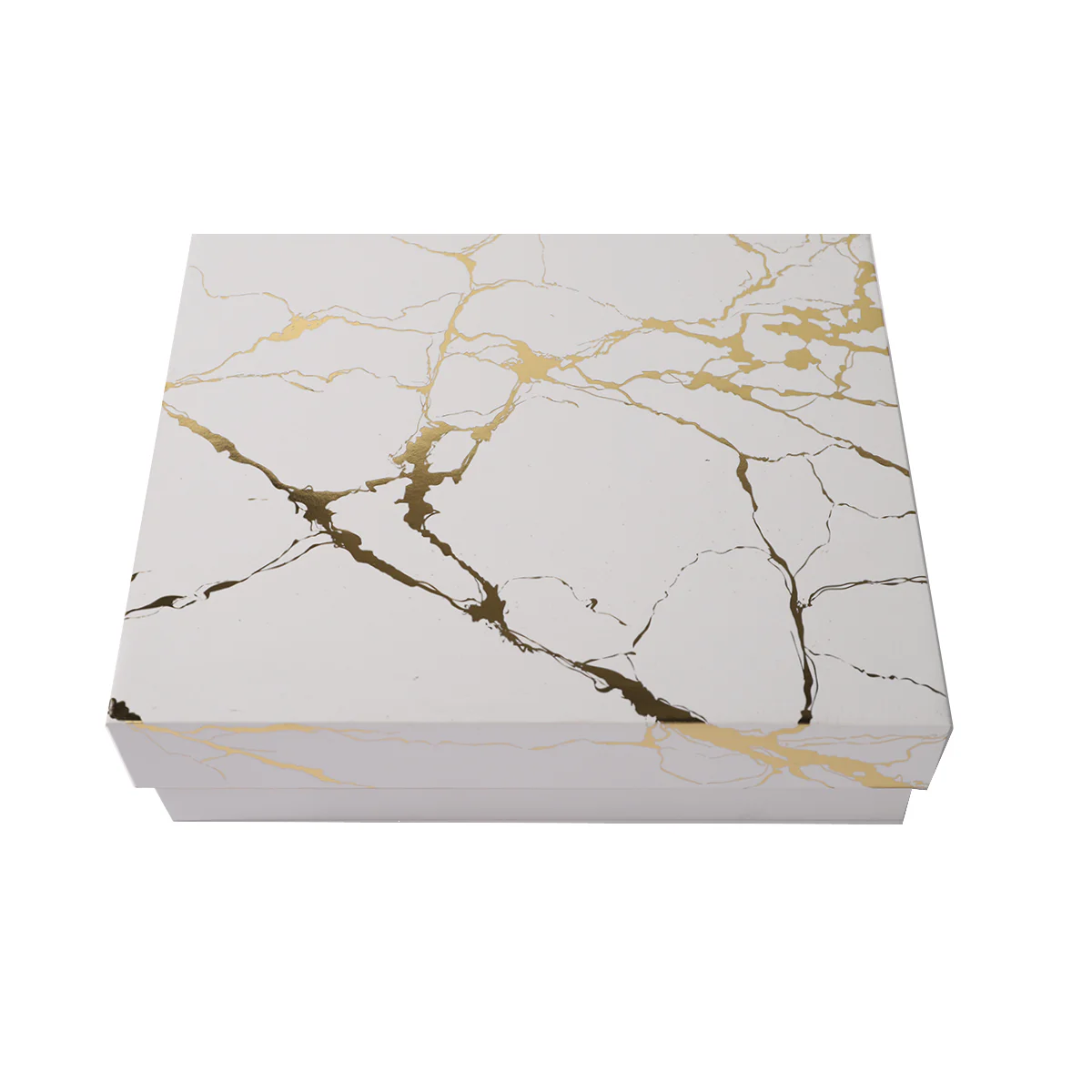 Beautiful White Marble Paper Perfume Box