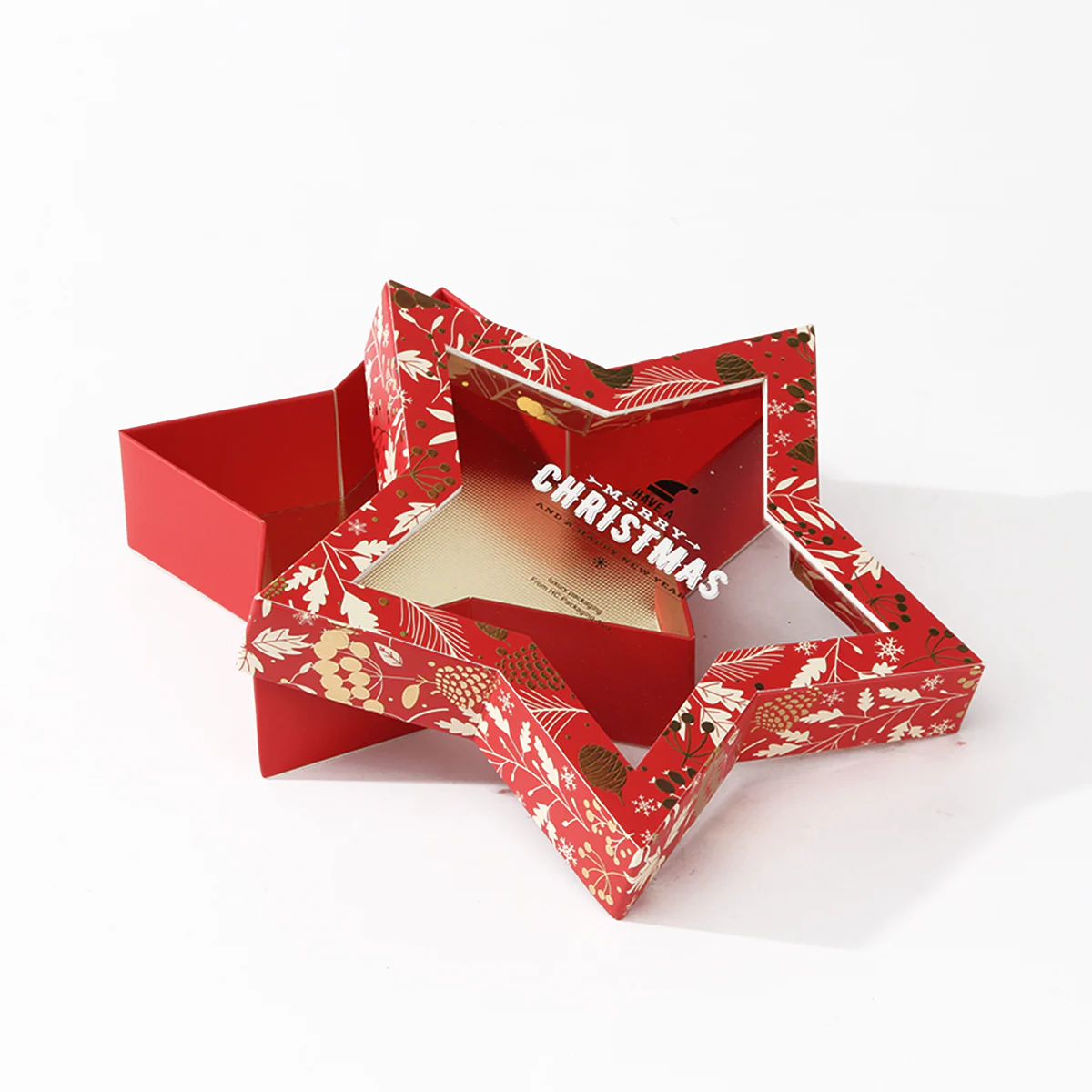 Five-Pointed Star Christmas Chocolate Packaging Box