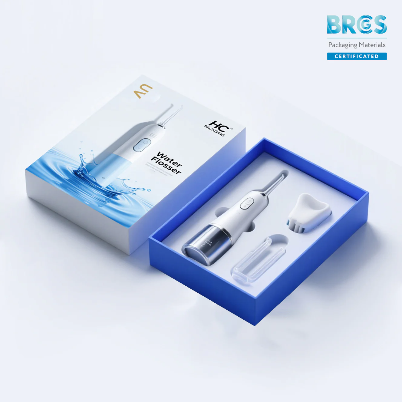 Lid And Base Box For Water Flosse