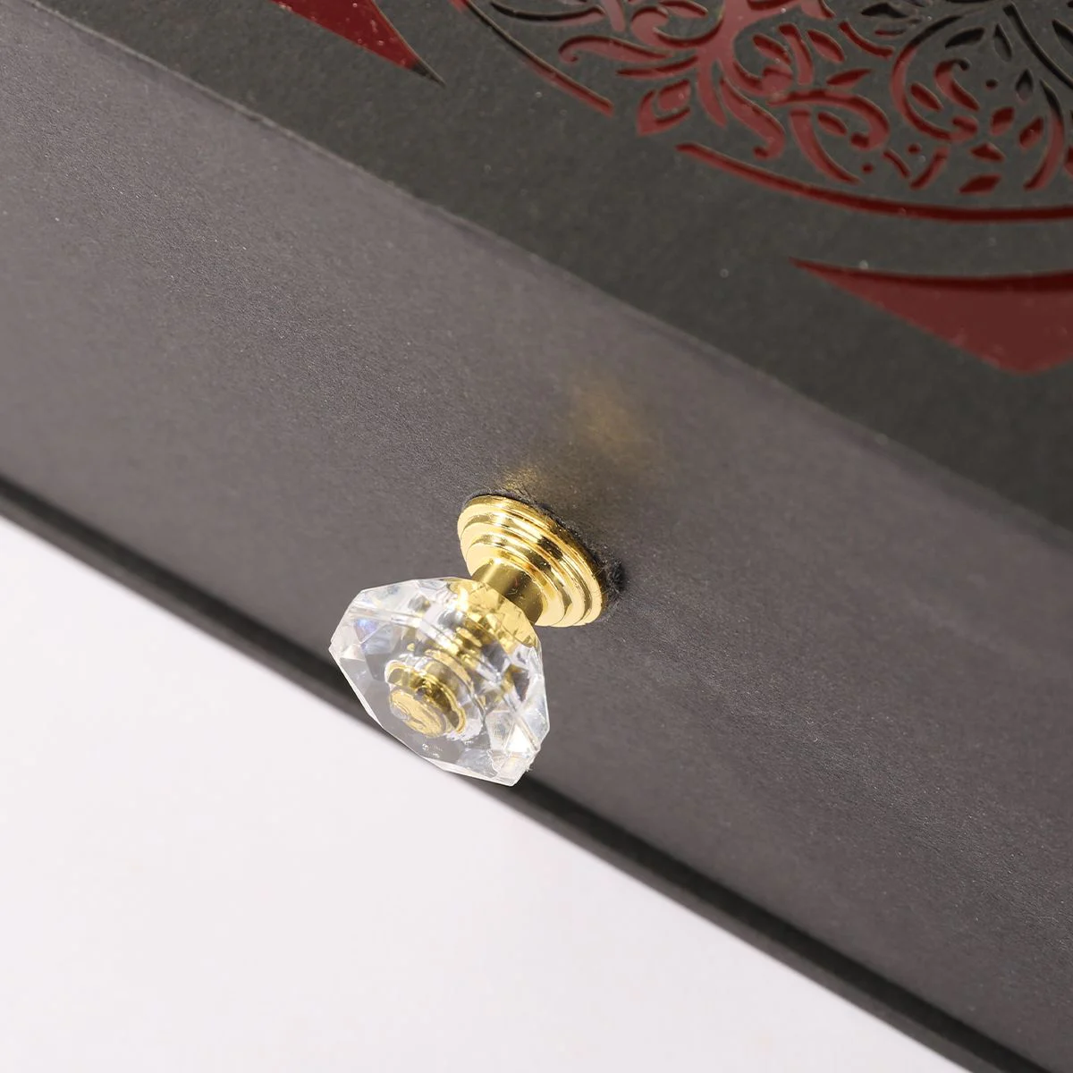 Black Cardboard Perfume Packaging Box