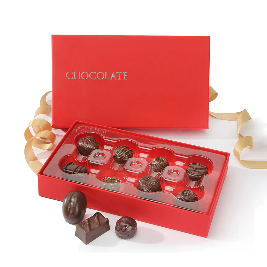 Chocolate Lid And Base Box