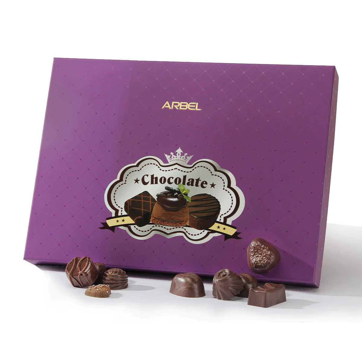 Purple Valentine's Day Chocolate Packaging Gift Box