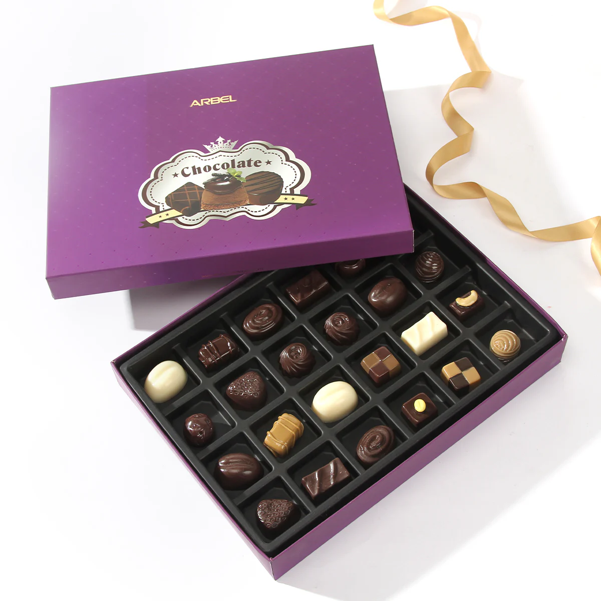 Purple Valentine's Day Chocolate Packaging Gift Box