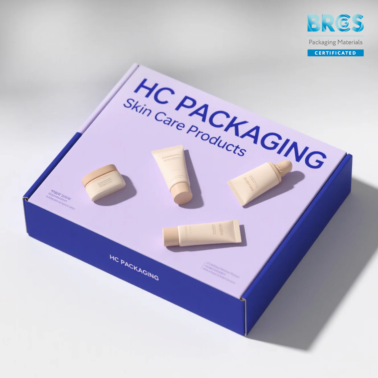 Corrugated Box For Skin Care Kit