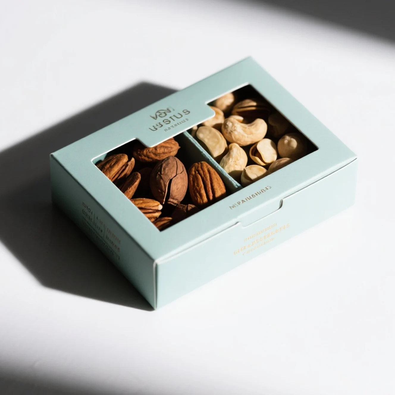 Folding Carton Box For Nuts