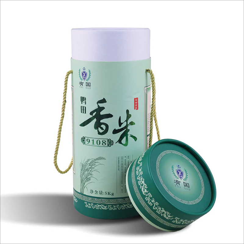 Rice Gift Cylinder Box