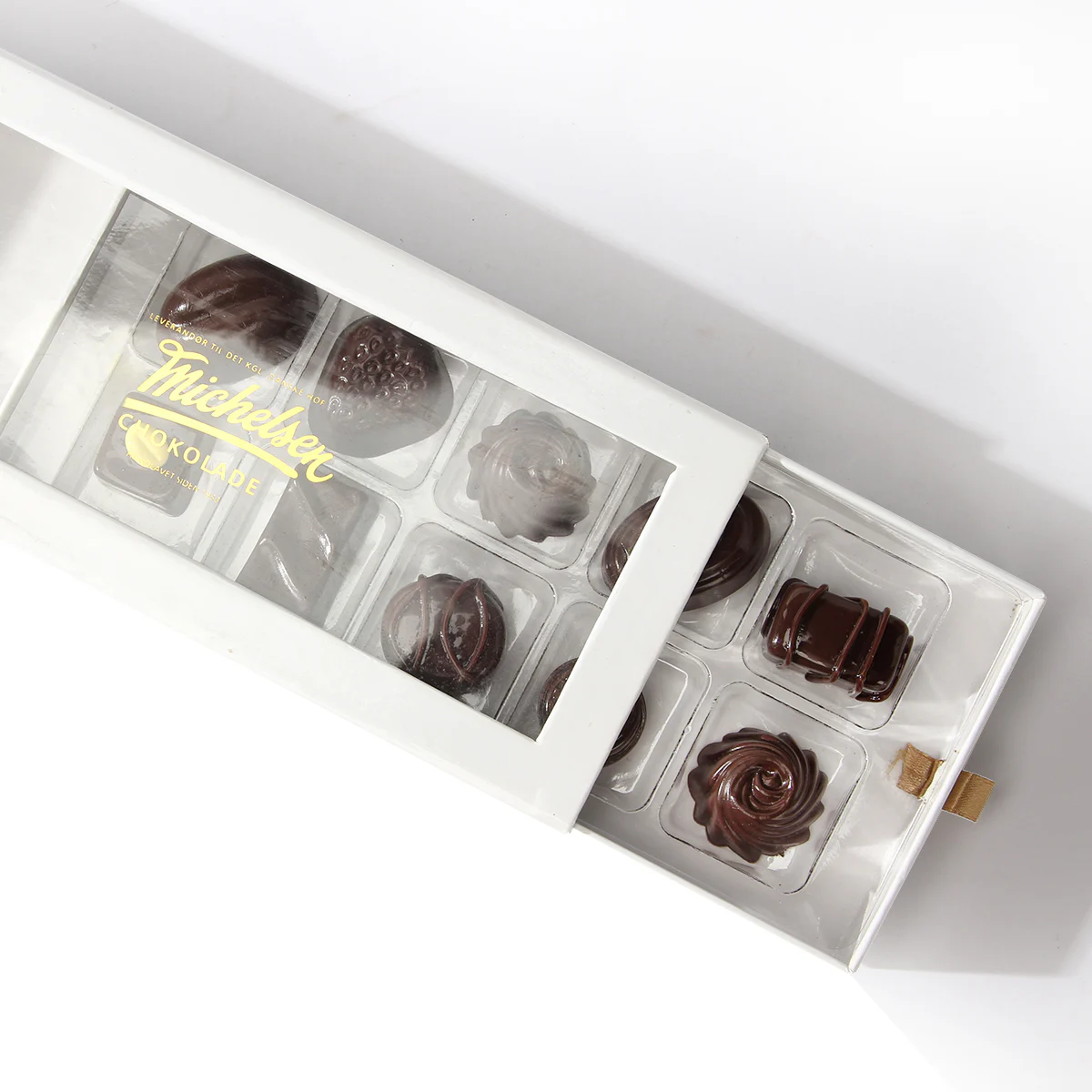 Chocolate Drawer Box With Window