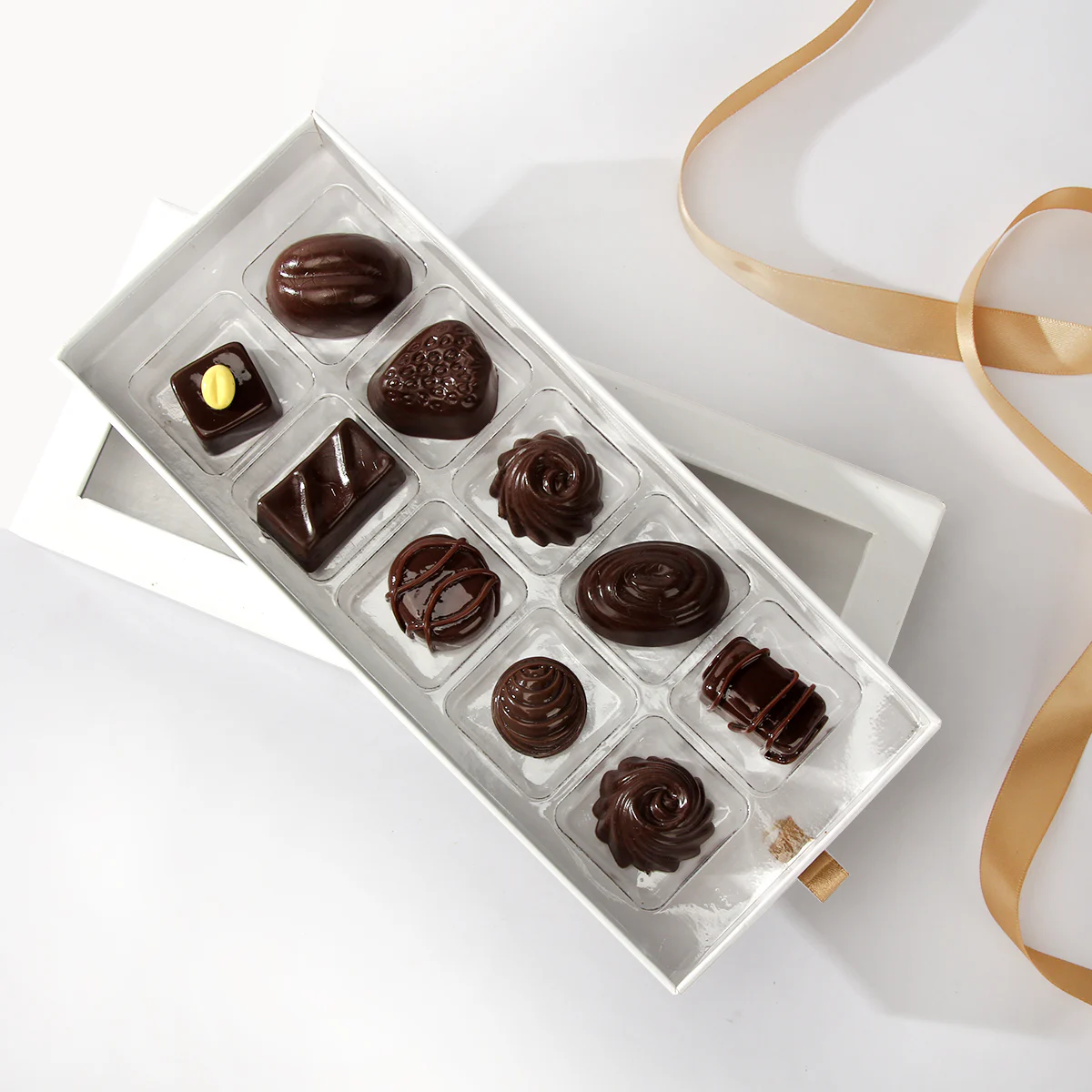 Chocolate Drawer Box With Window