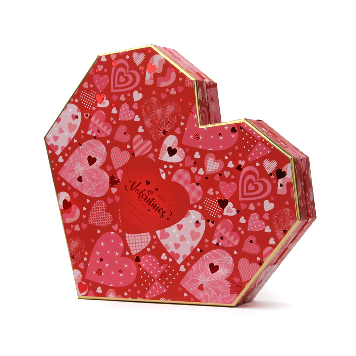 Top&Base Heart Box High-End Chocolate Packaging Box