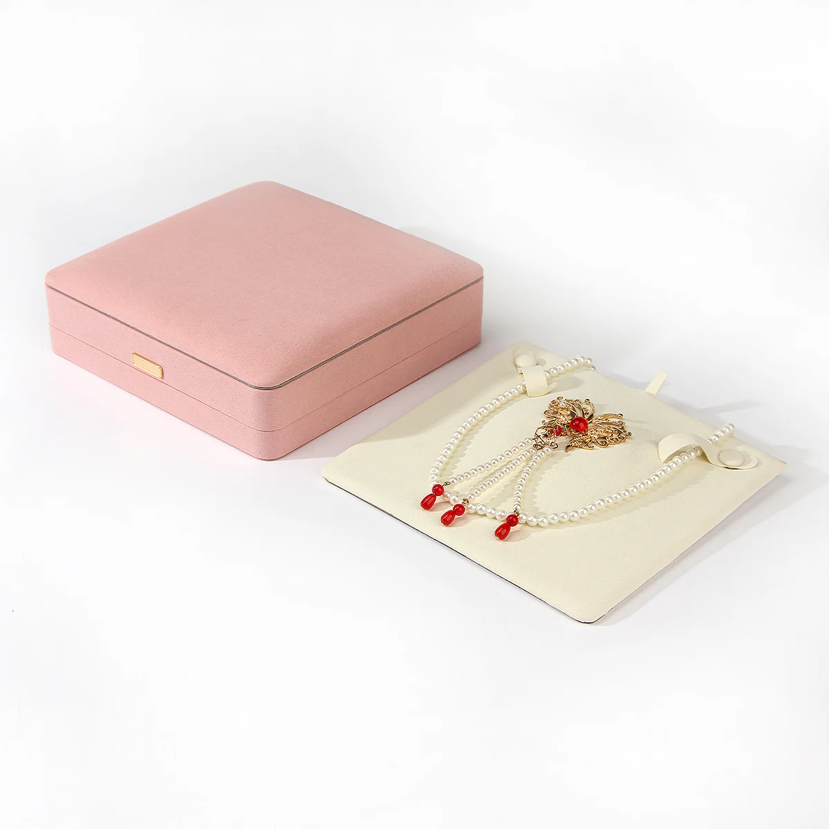 Large Jewelry Necklace Gift Box Customization