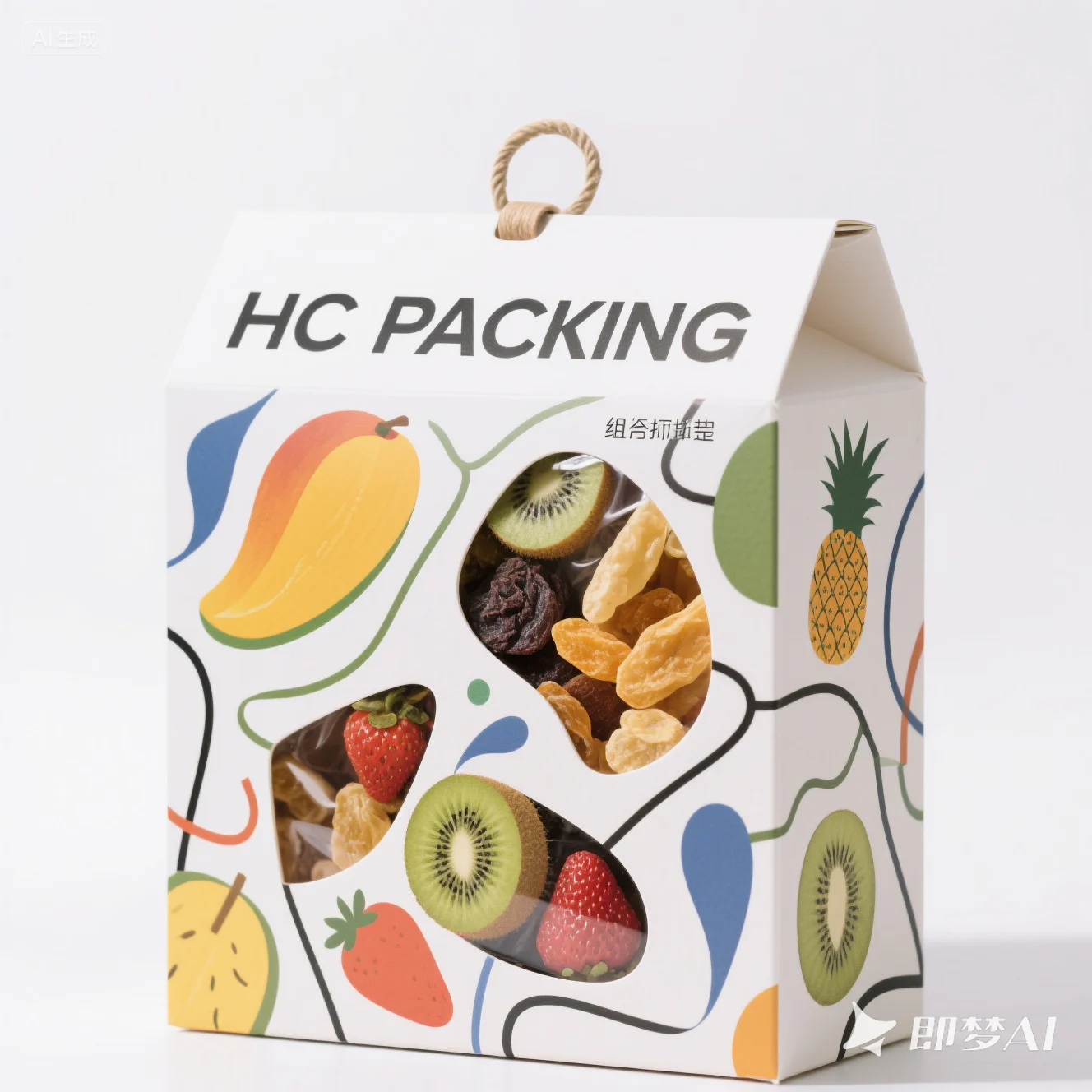 Folding Carton Box For Dried Fruits
