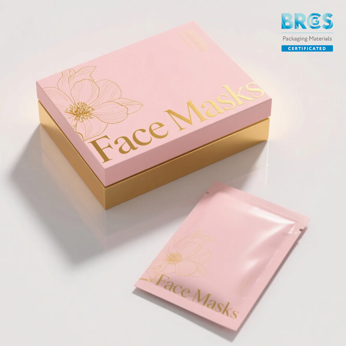 Lid And Base Box For Sheet Mask