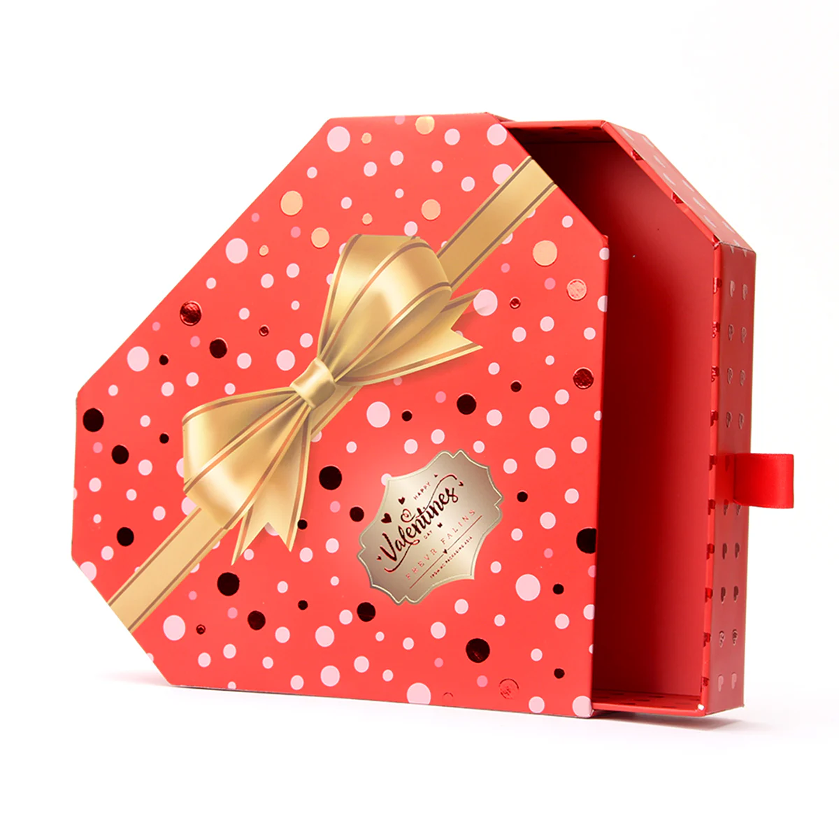 Red Drawer Chocolate Paper Packaging Gift Box