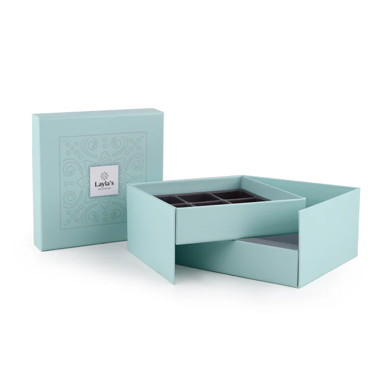 Double Layer Chocolate Packaging Box Custom