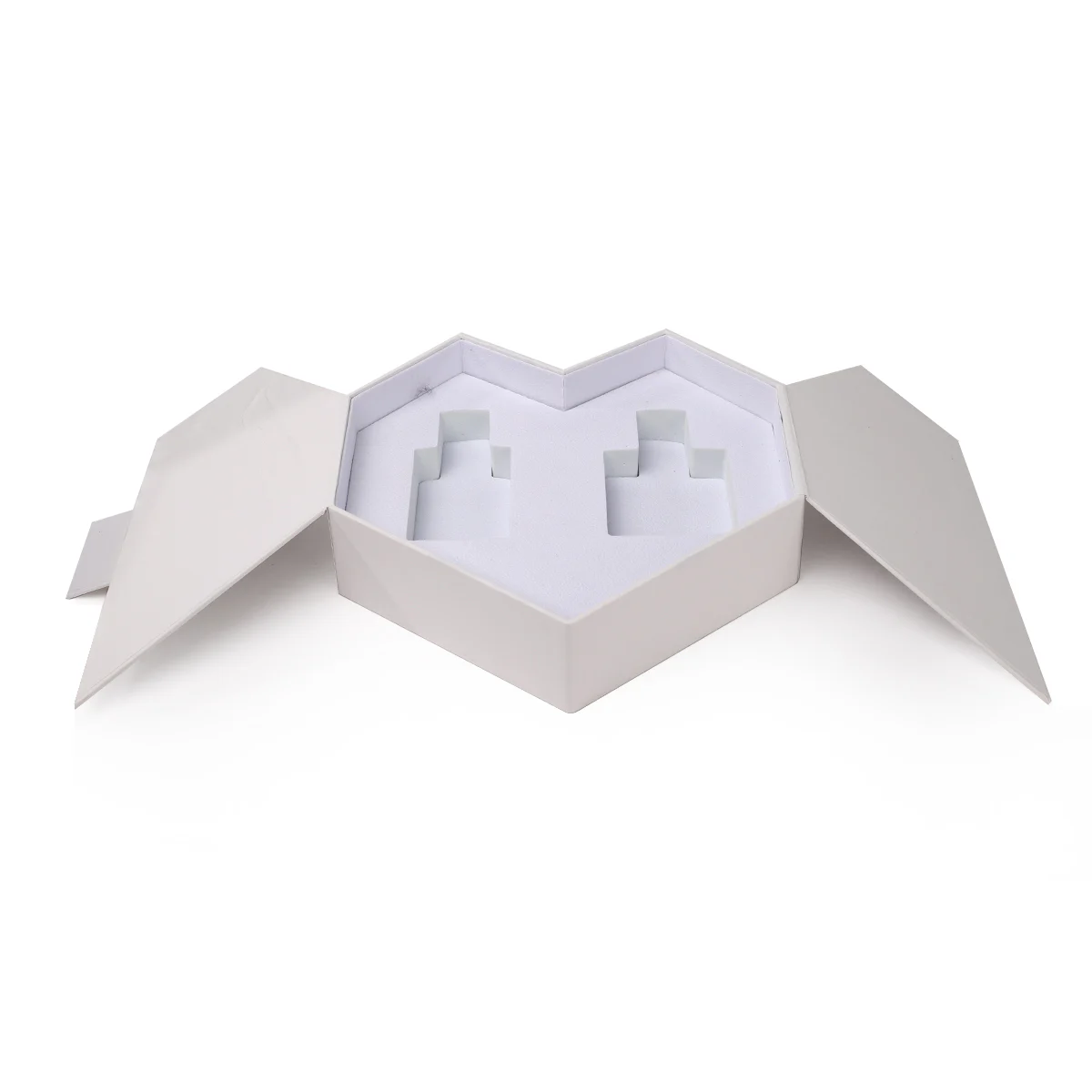 Paper Heart Shape Perfume Packaging Box