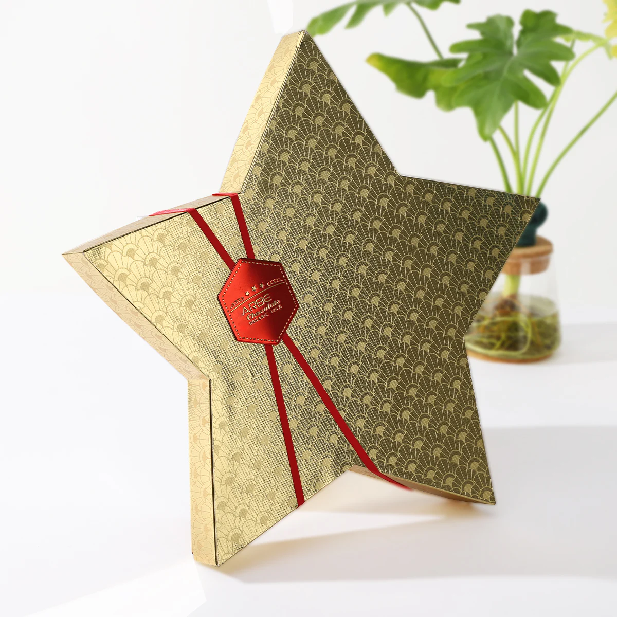 Five-Pointed Star Chocolate Classic Packaging Gift Box