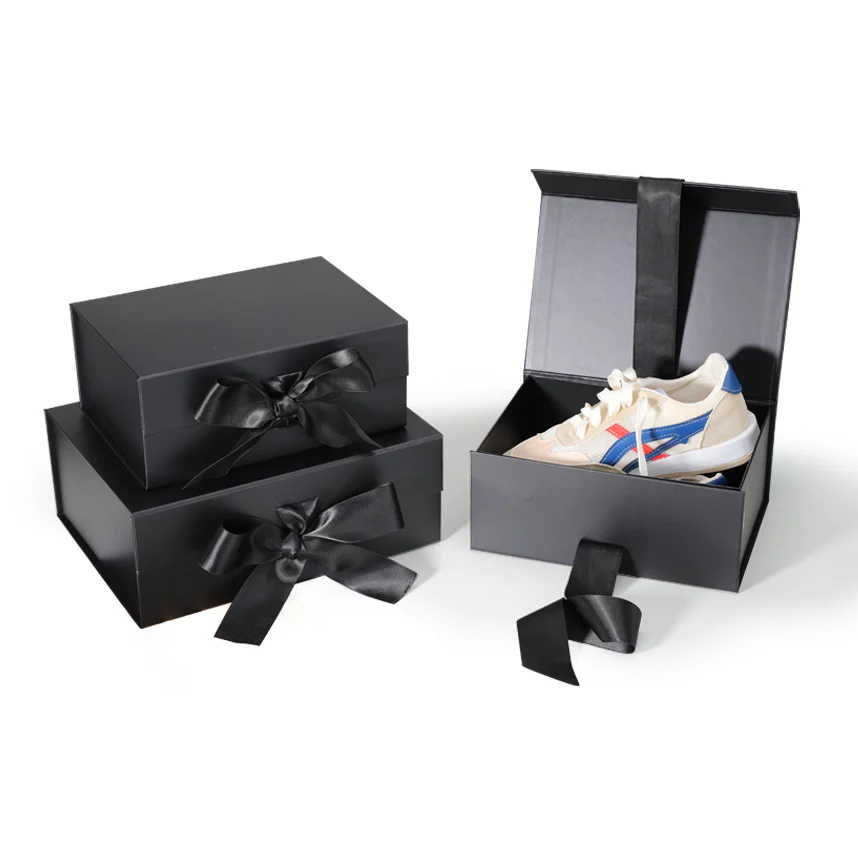 Magnetic Folding Shoe Box