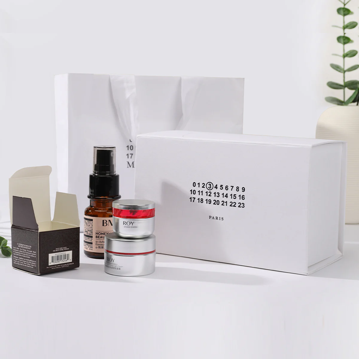 Customized Skincare Sampler Setting Gift Box