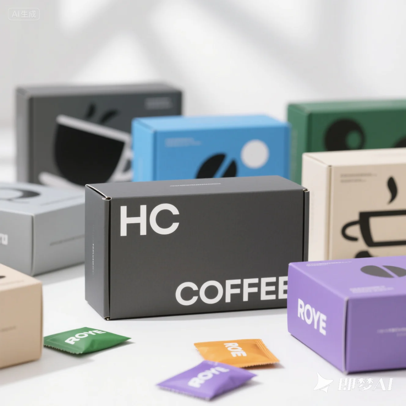 Straight Tuck Side Load Folding Carton Box For Drip Bag Coffee