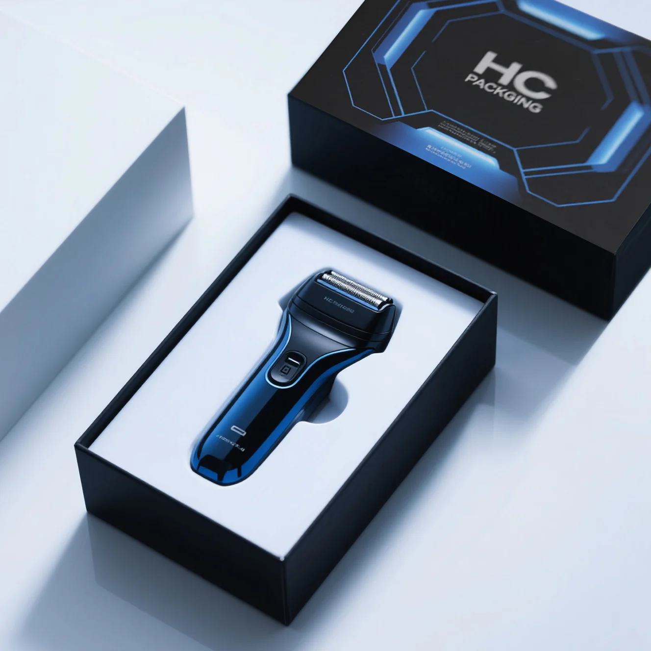 Lid And Base Box For Razor