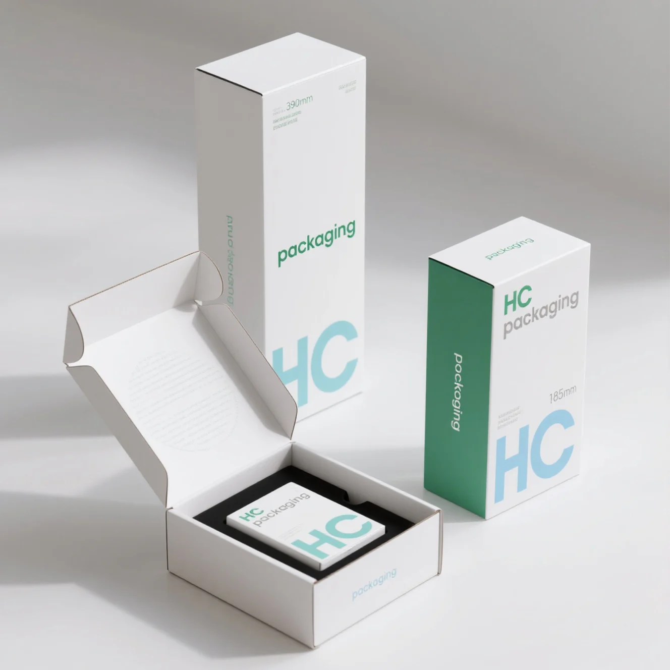 Straight Tuck Side Load Folding Carton Box For Face Cream