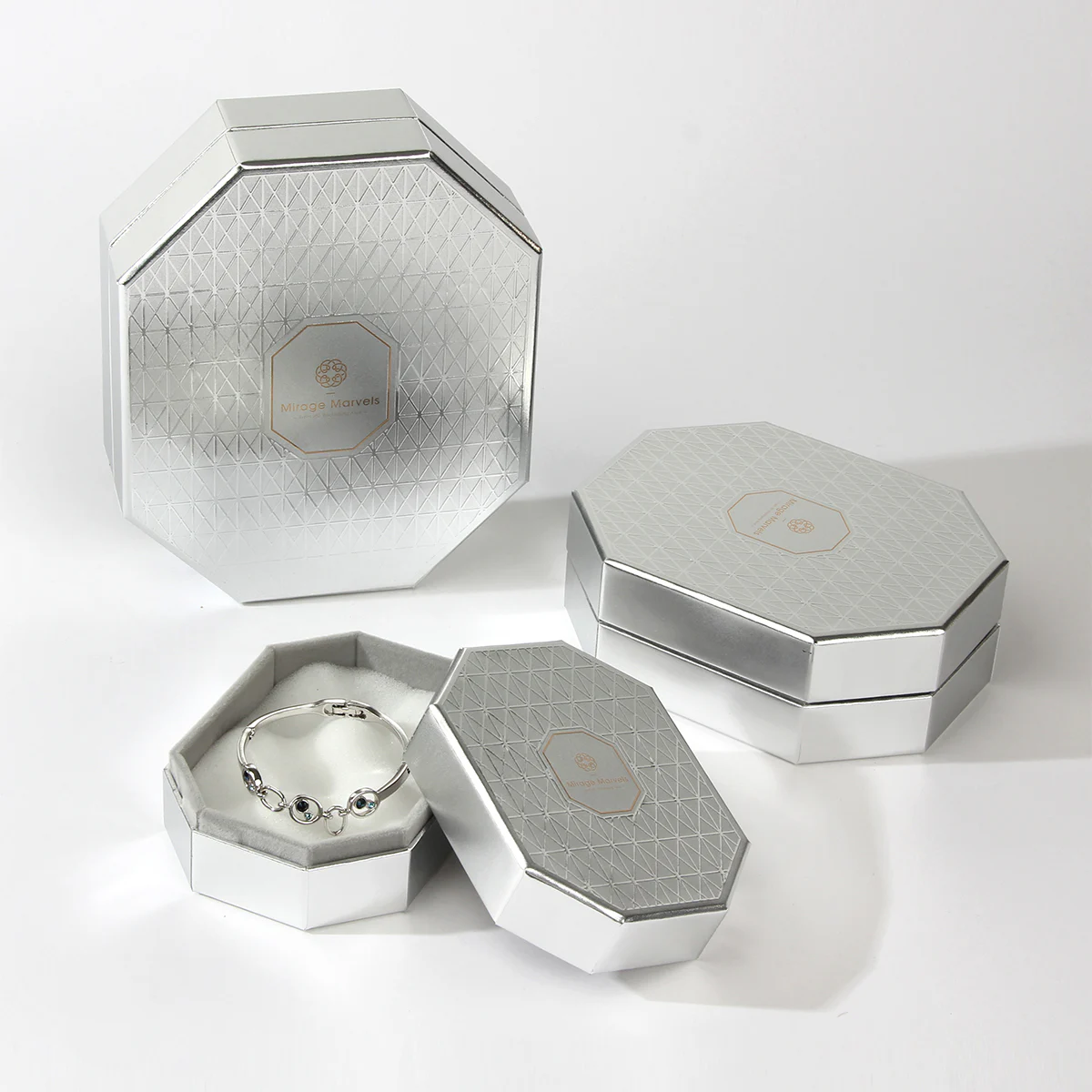 Special Shape Customized Bracelet Necklace Gift Box
