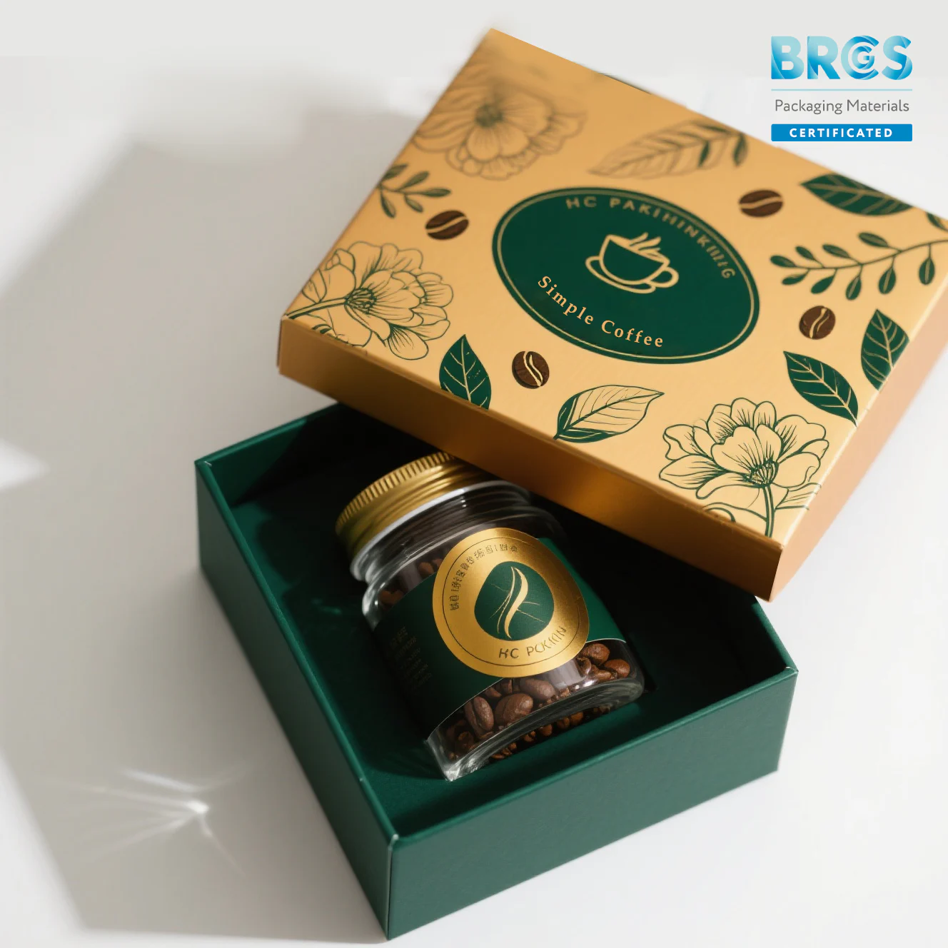 Cardboard Box For Coffee Bean