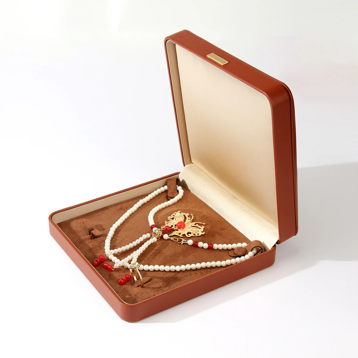 Exquisite Leather Jewelry Storage Case