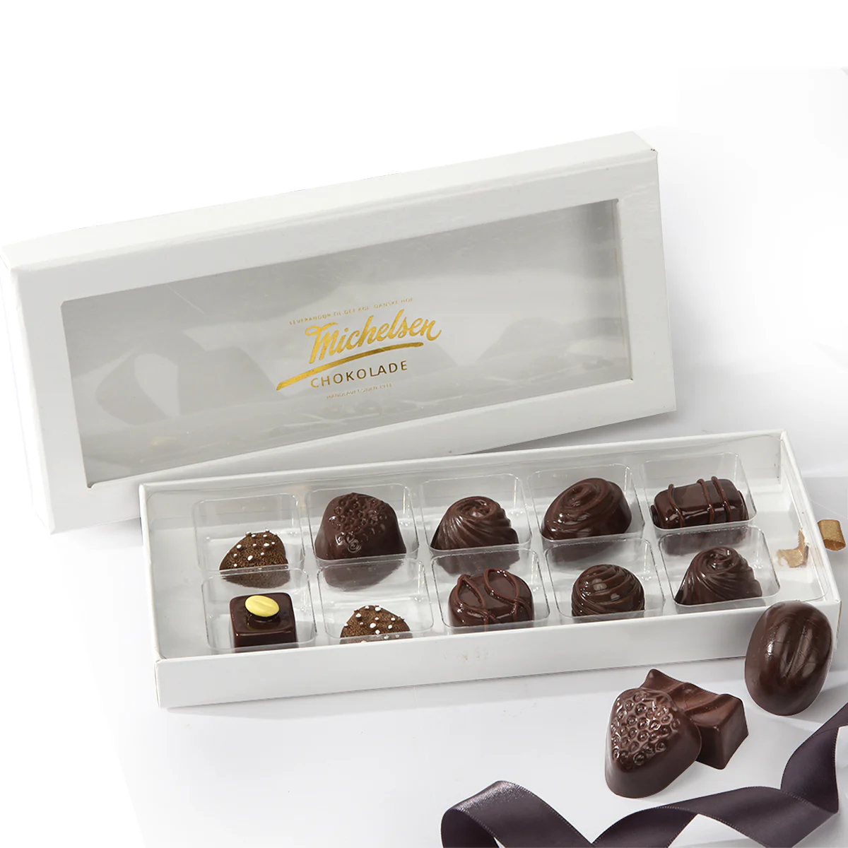 Chocolate Drawer Box With Window