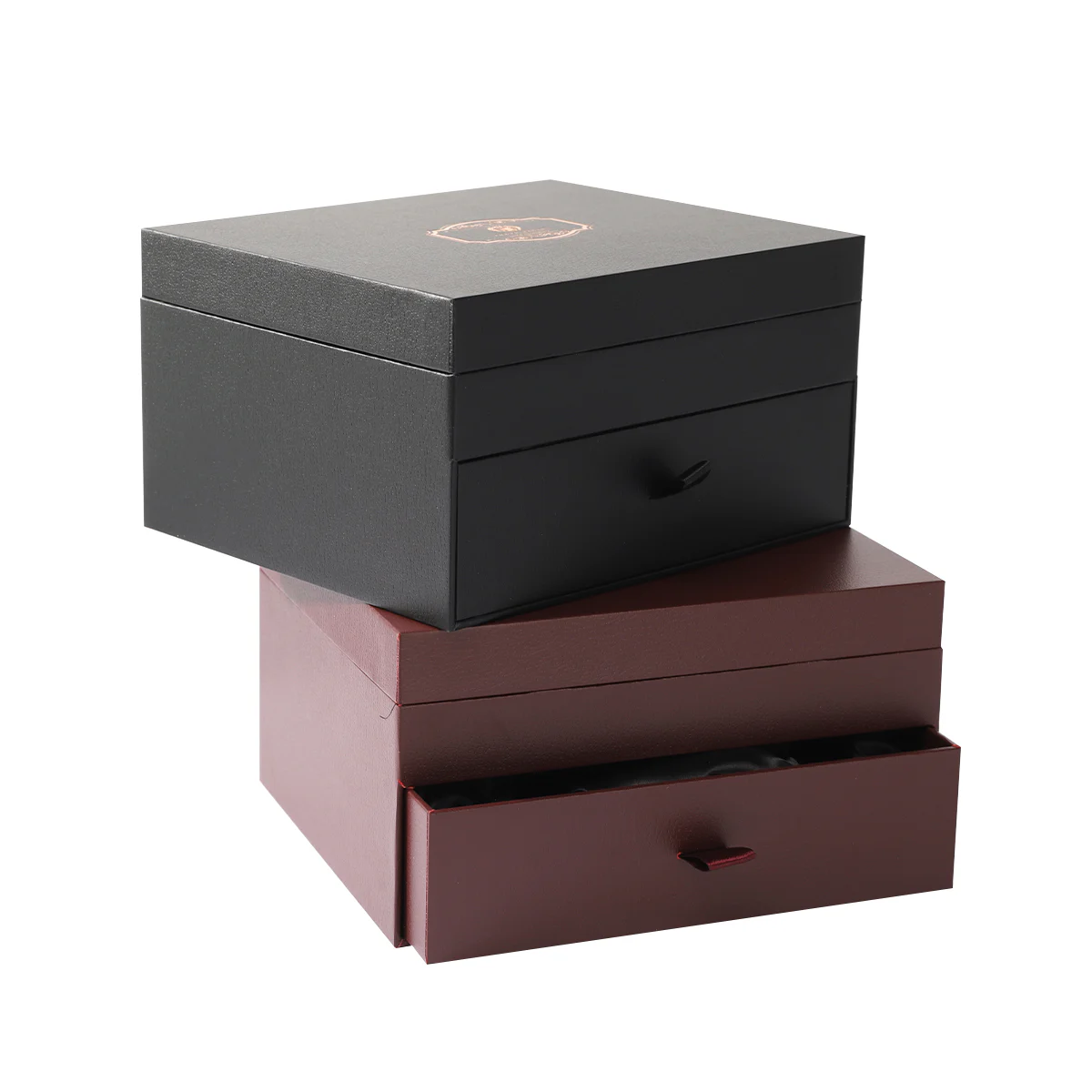 High Quality 2 Layers Cardboard Perfume Box With Drawer