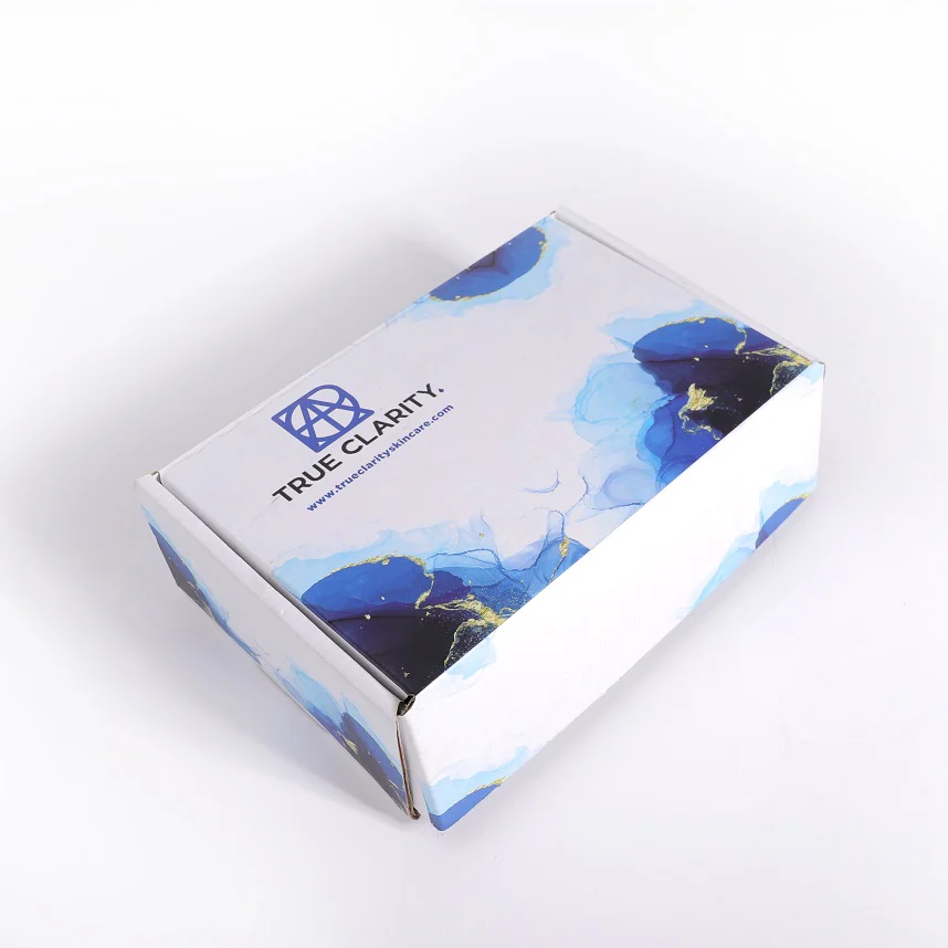 White Custom Corrugated Box