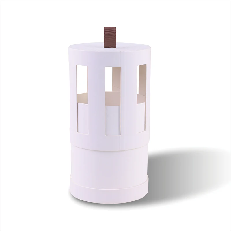 White Creative Paper Tube Packaging
