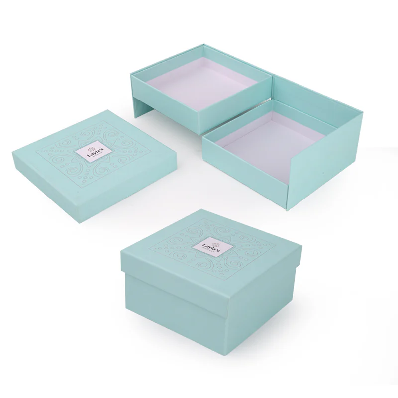 Double Layer Chocolate Packaging Box Custom
