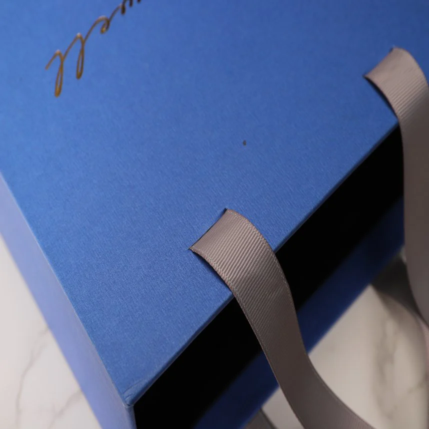 Luxury Green Drawstring Gift Box With Drawers