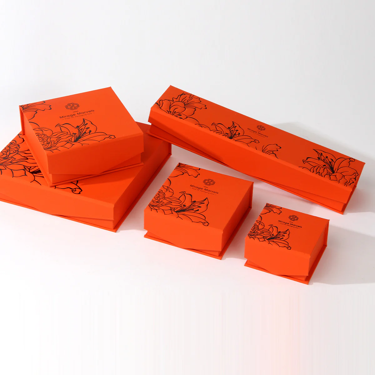 Customized Jewelry Necklace Combination Packaging Box