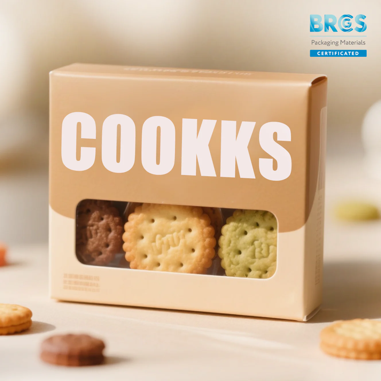 Custom Cookie Paper Box With Sleeve