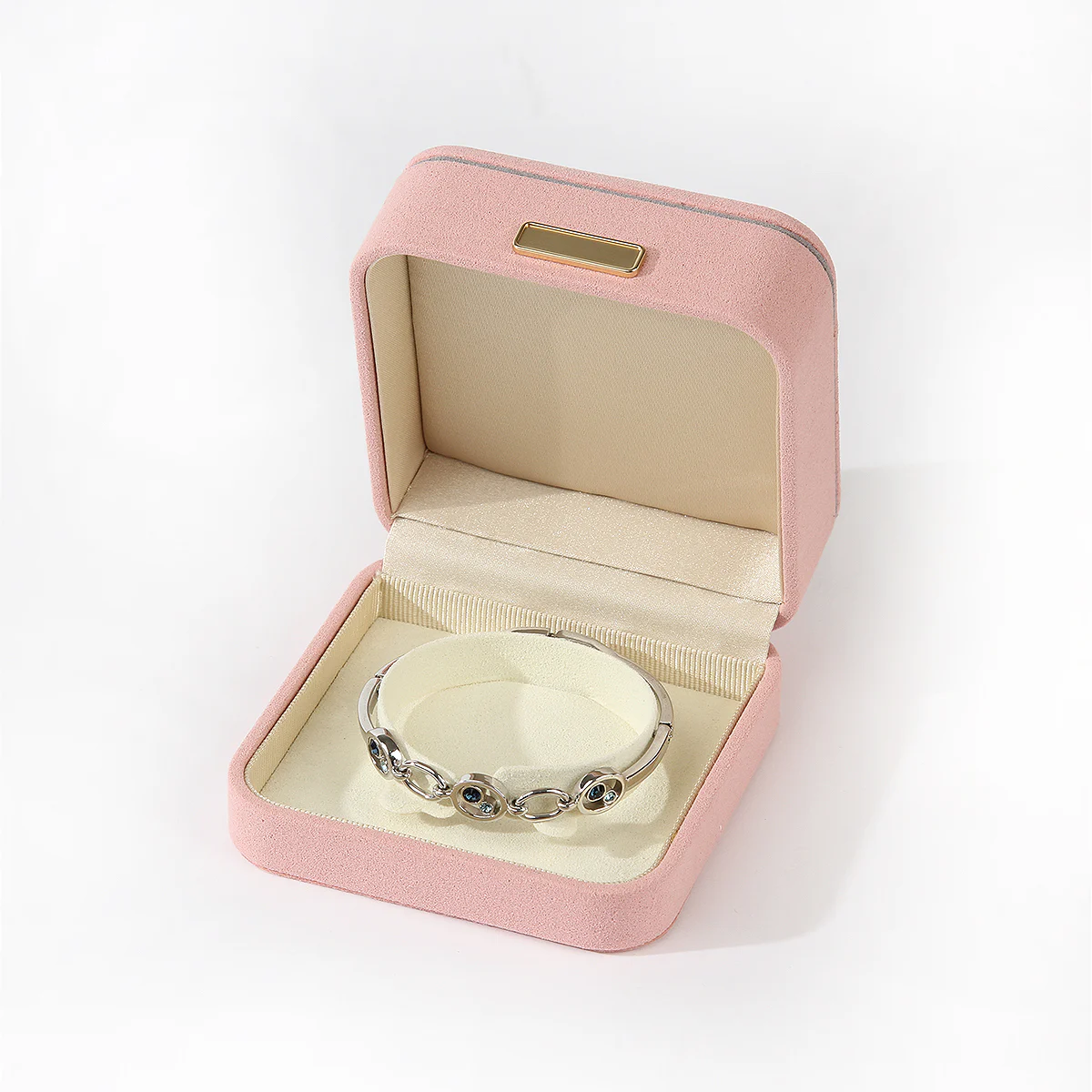 Bracelet Bracelet Pink Leather High-End Gift Box