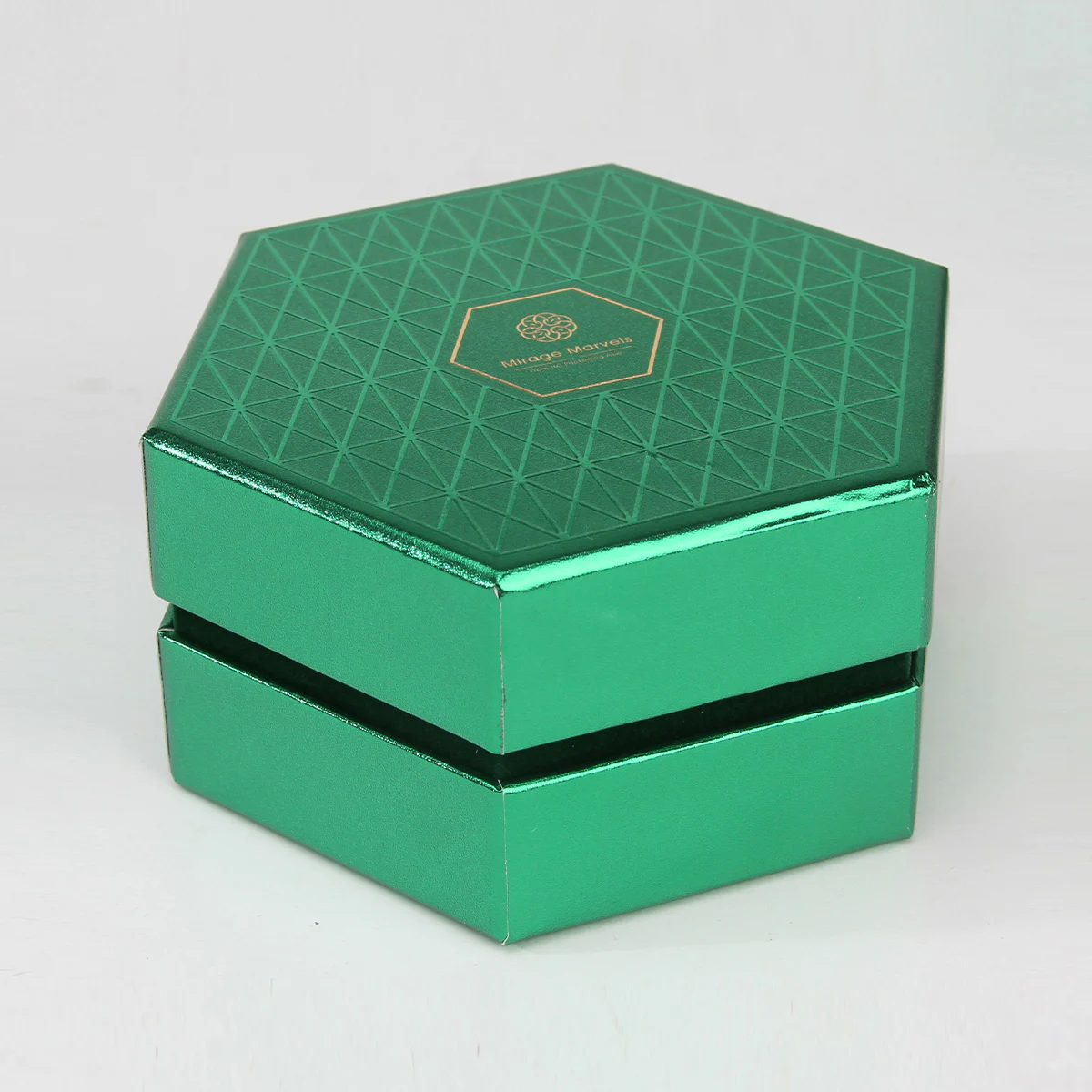 Emerald Lid And Base Jewelry Gift Box
