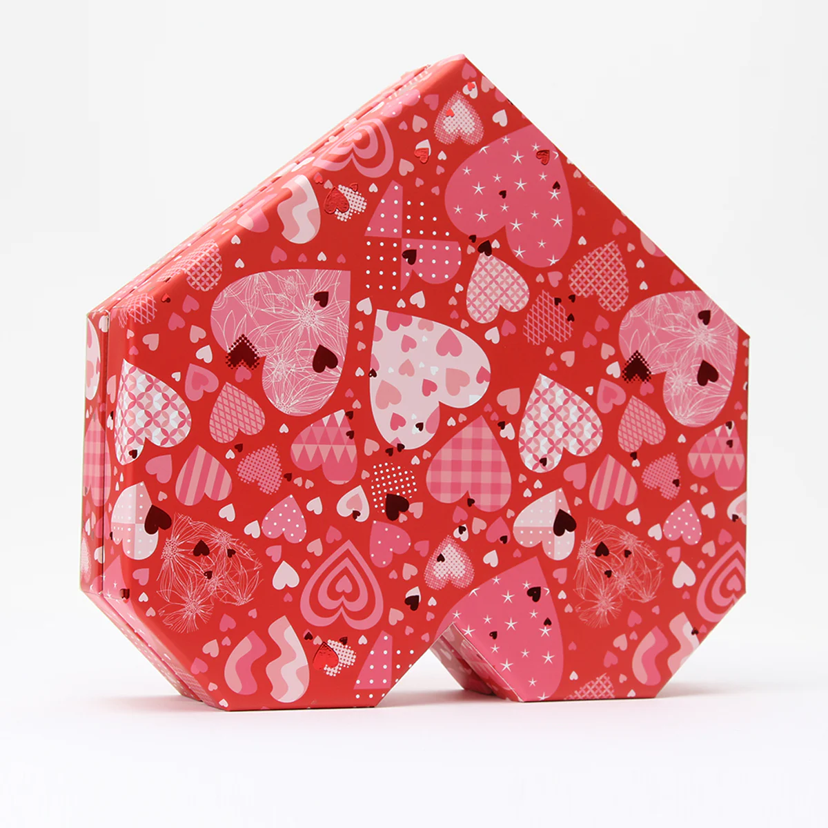 Top&Base Heart Box High-End Chocolate Packaging Box