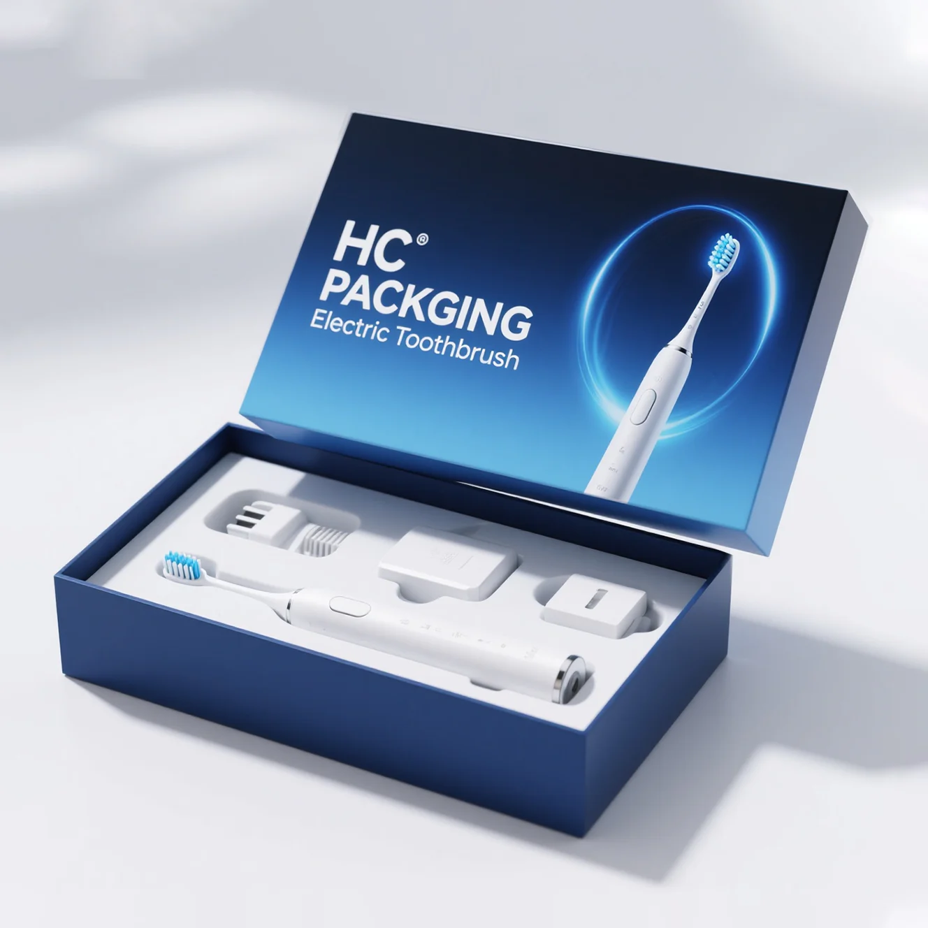 Lid And Base Box For Electric Toothbrush
