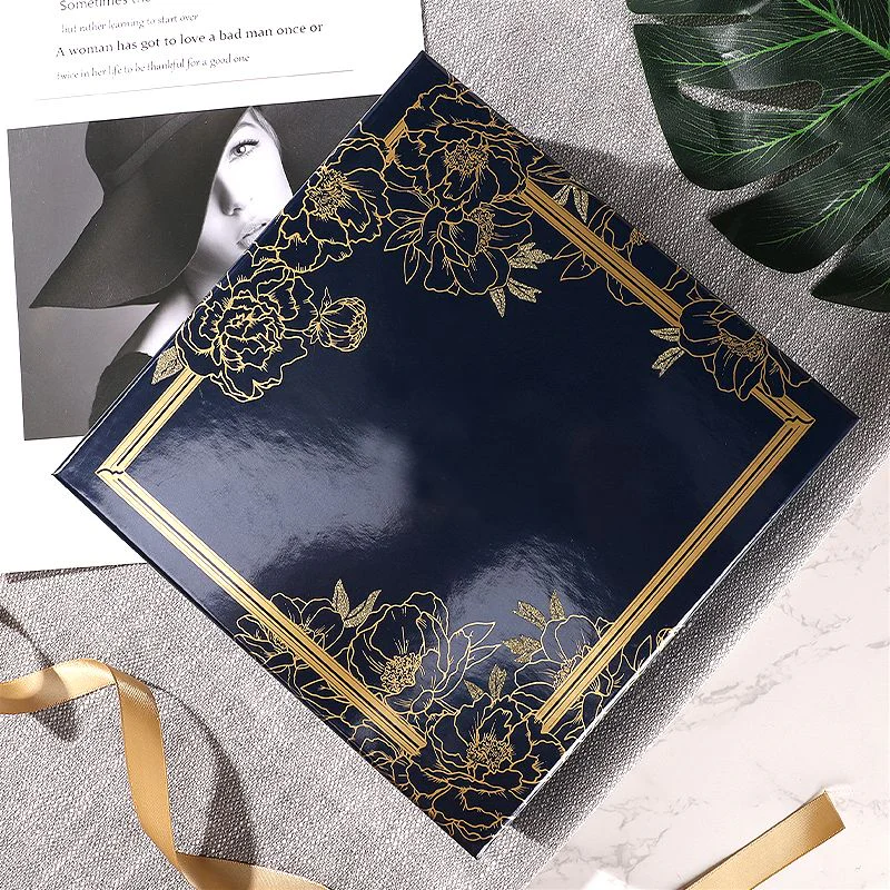 Lid And Base Box For Cosmetic Gift Setting