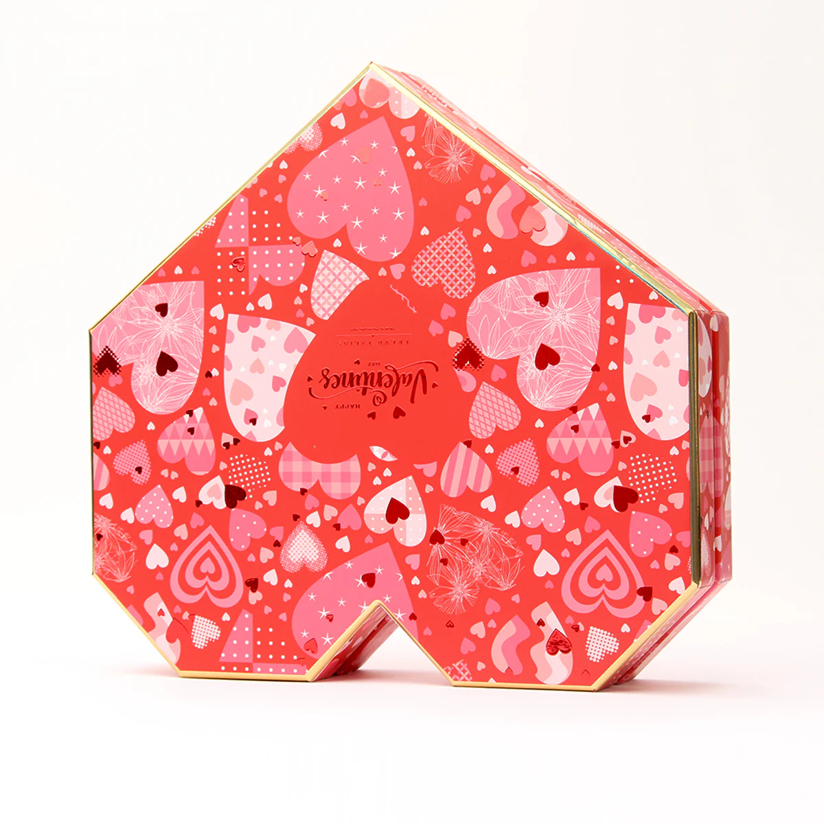 Top&Base Heart Box High-End Chocolate Packaging Box