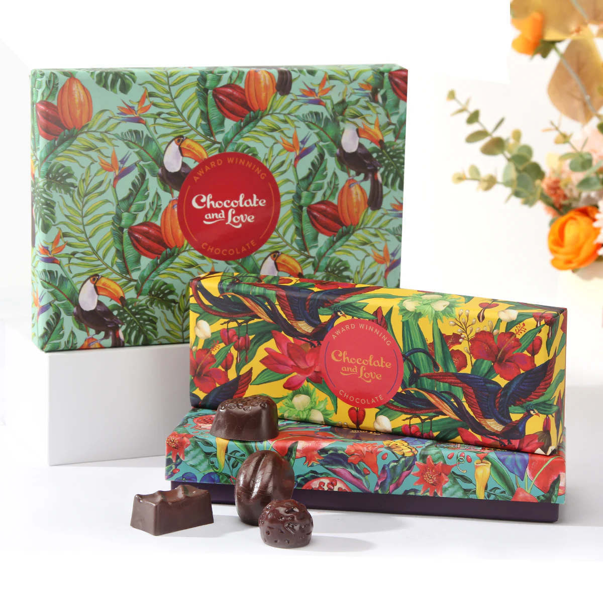 Custom Colorful Chocolate Box