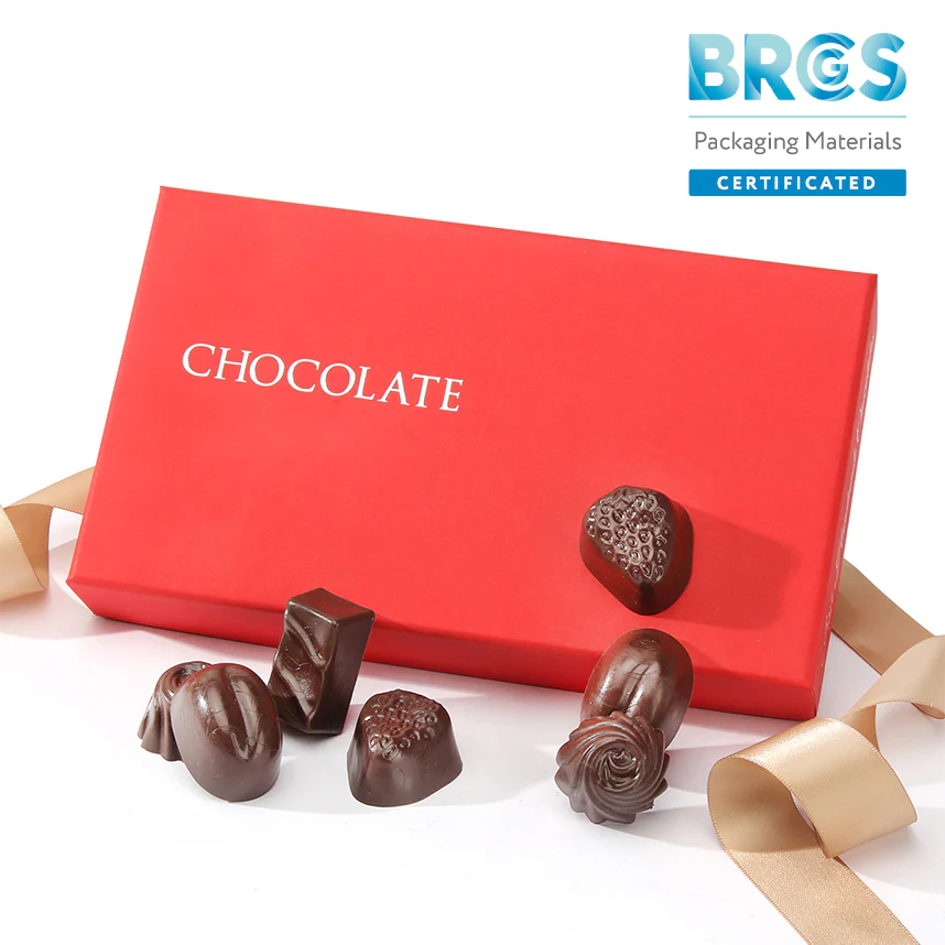 Chocolate Lid And Base Box