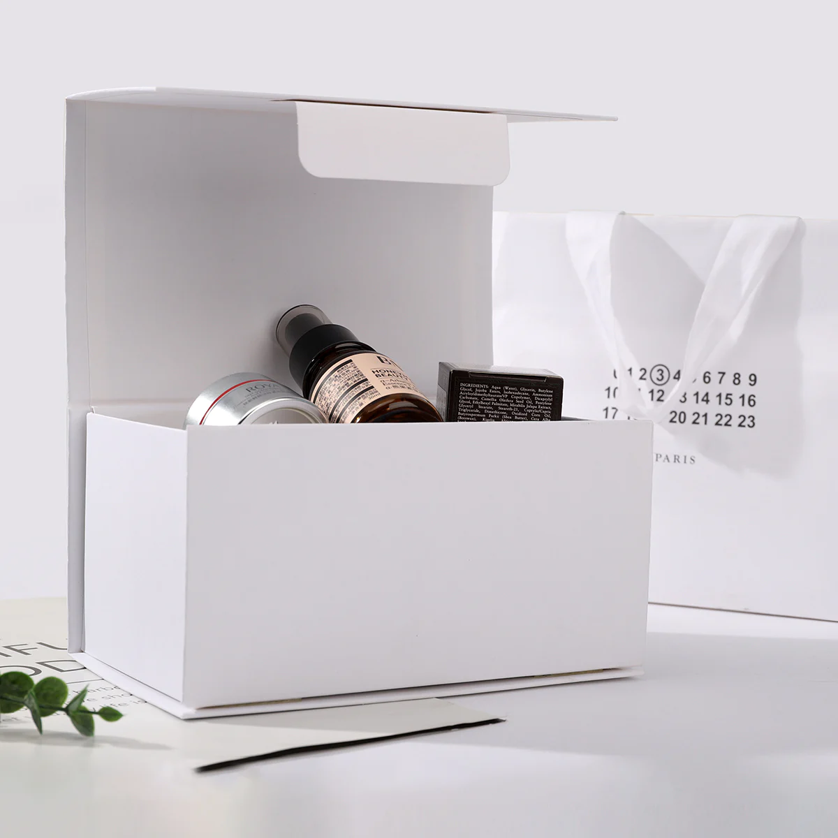 Customized Skincare Sampler Setting Gift Box