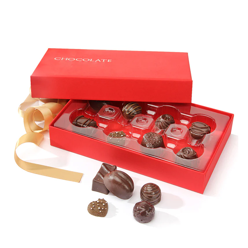 Chocolate Lid And Base Box