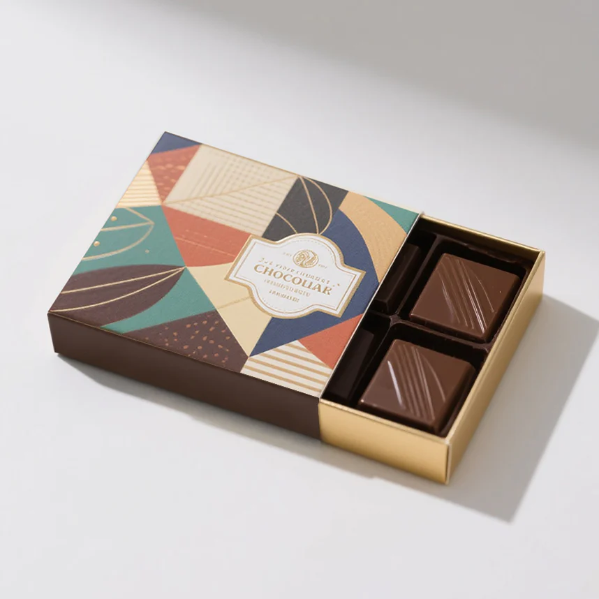 Chocolate Drawer Box With Sleeve