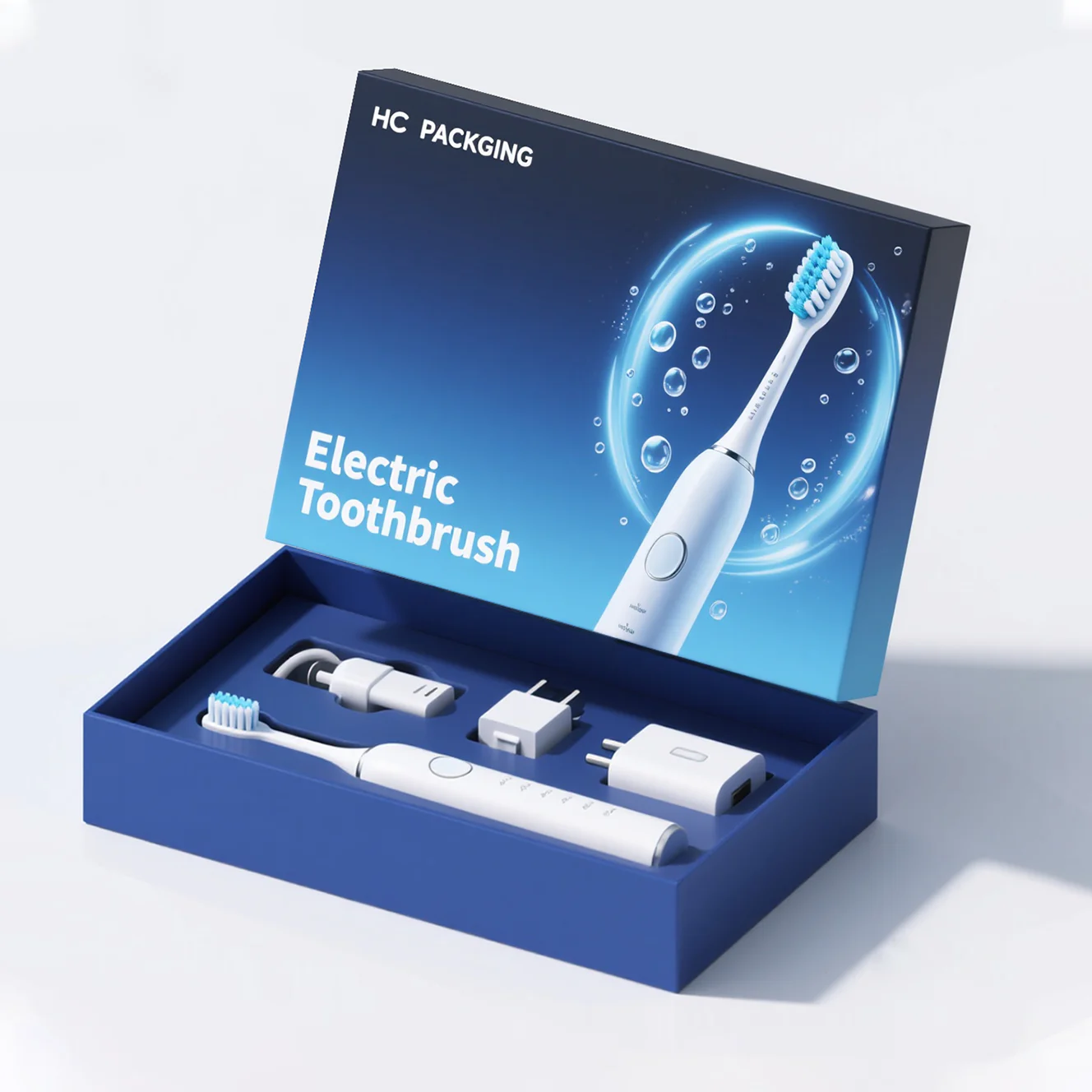 Lid And Base Box For Electric Toothbrush
